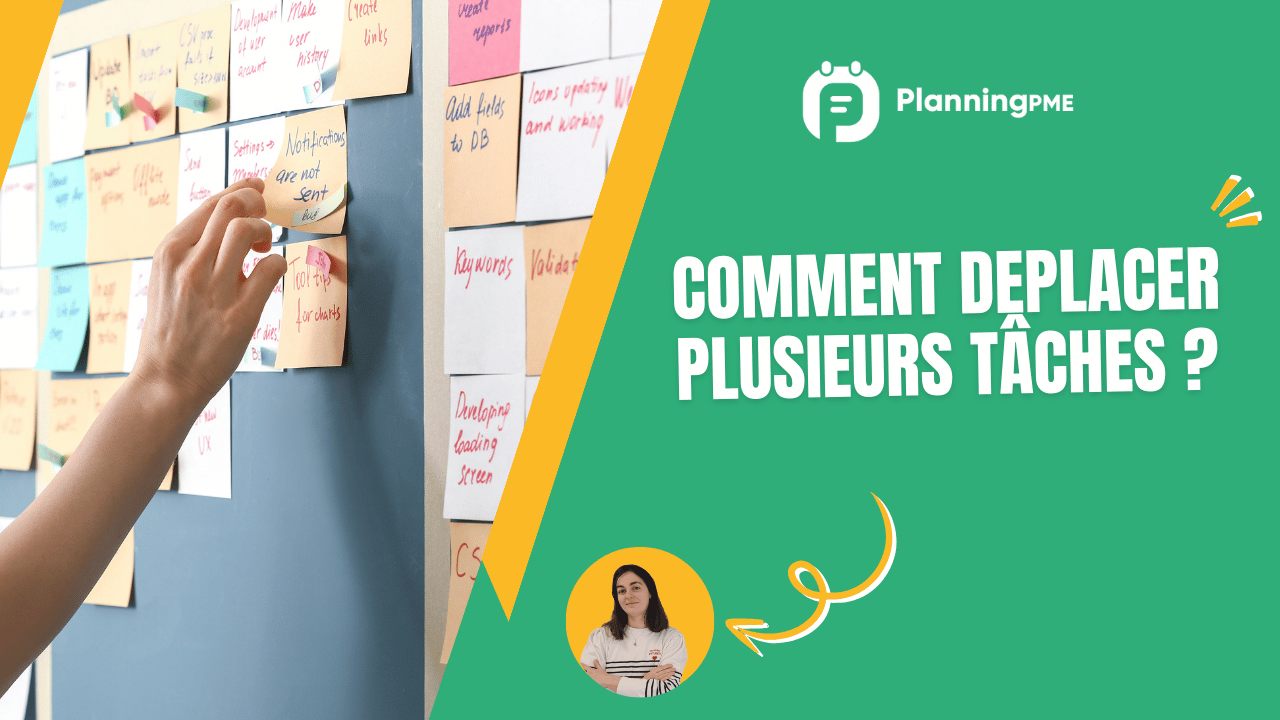 Comment dplacer plusieurs tches ?